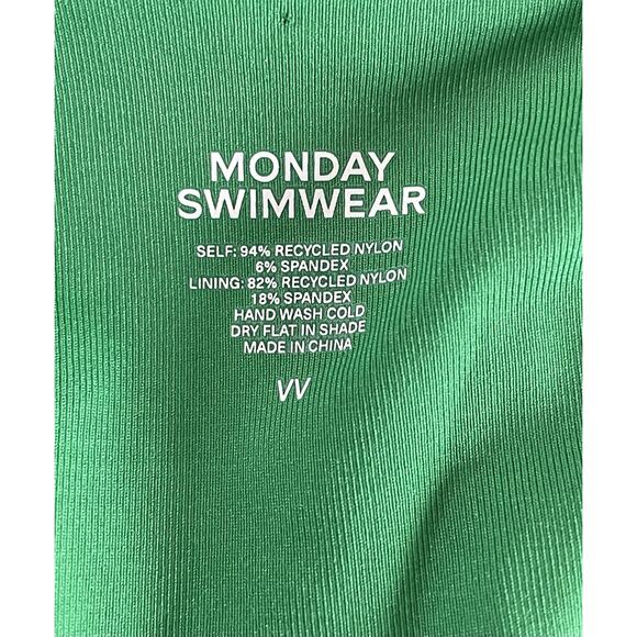 Monday Swimwear Swim VV 14/16 Bikini Bottom Crinkle Palma - Picture 9 of 9